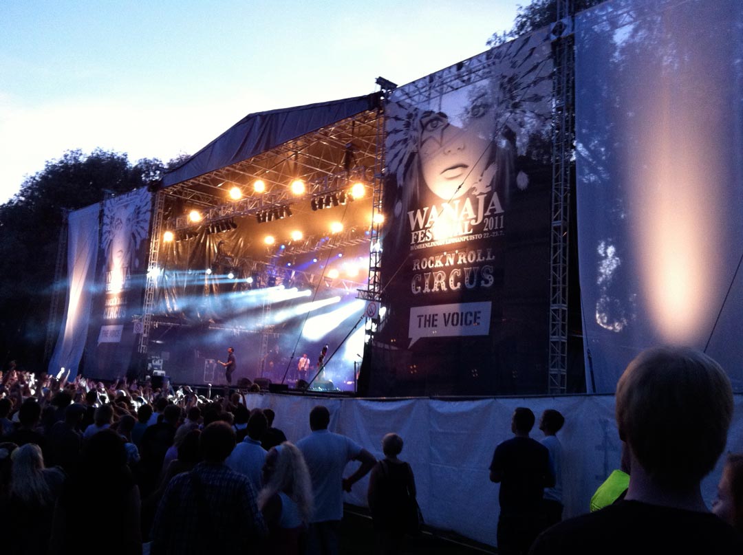 12 meter show stage